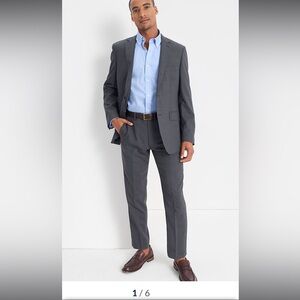 Lands End NWOT 16x32 Mens No Iron Supima Pinpoint Button down shirt